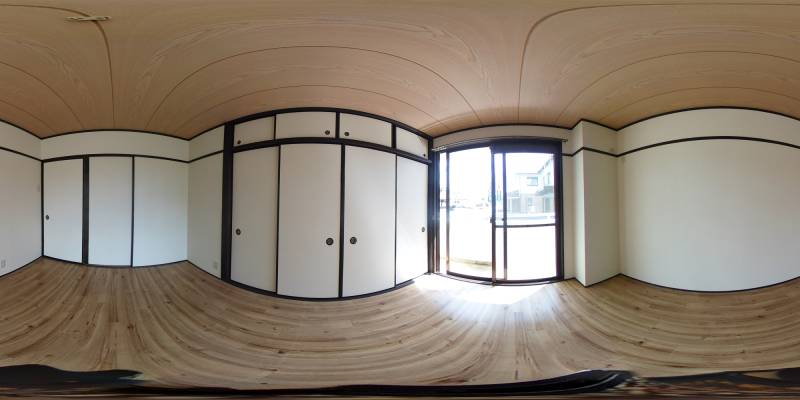 パノラマ画像洋室