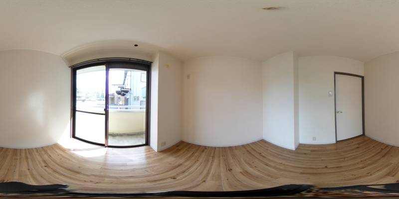 パノラマ画像洋室