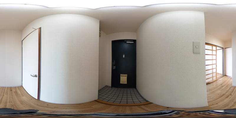 パノラマ画像玄関