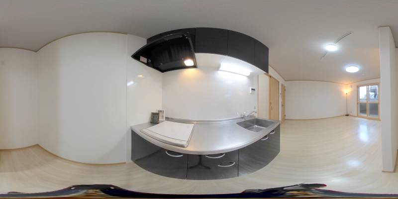 パノラマ画像キッチン