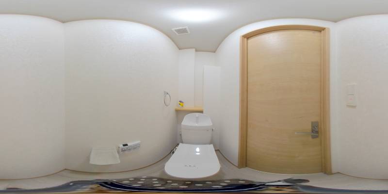 パノラマ画像トイレ