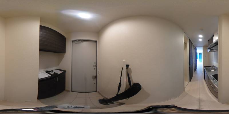 パノラマ画像玄関