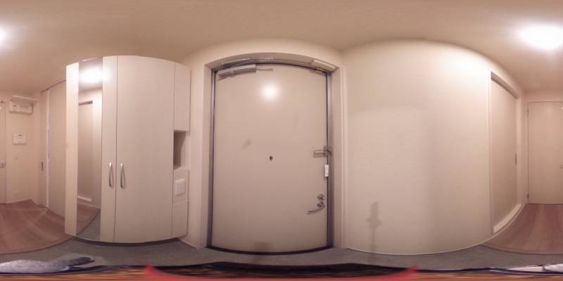 パノラマ画像玄関
