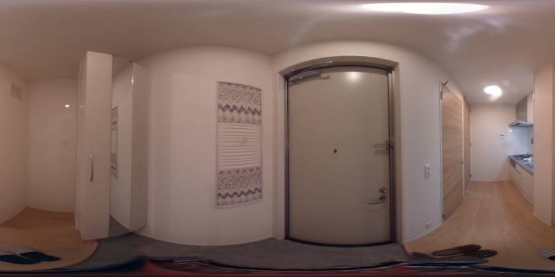 パノラマ画像玄関