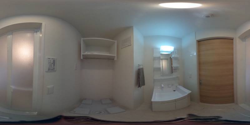 パノラマ画像洗面所