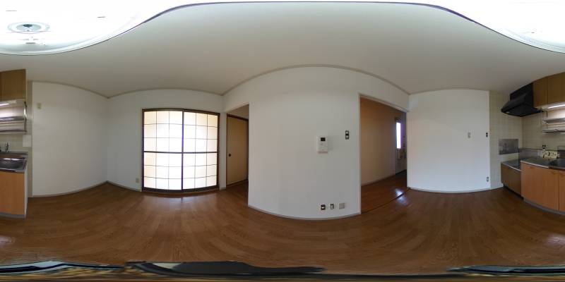 パノラマ画像リビング