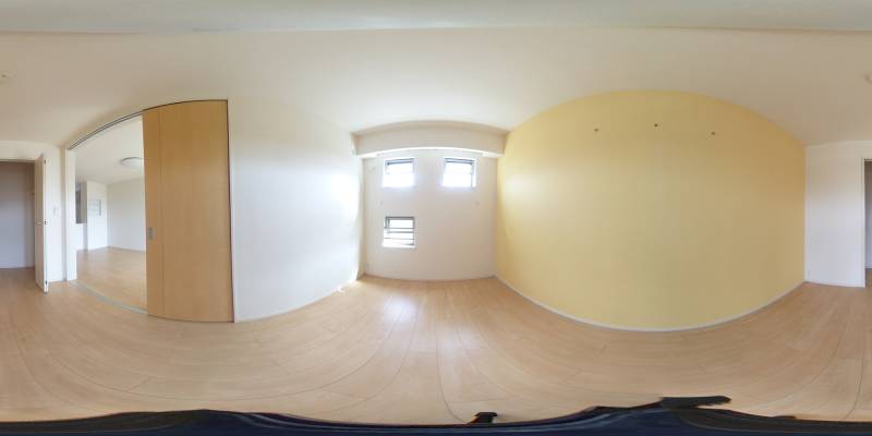 パノラマ画像洋室