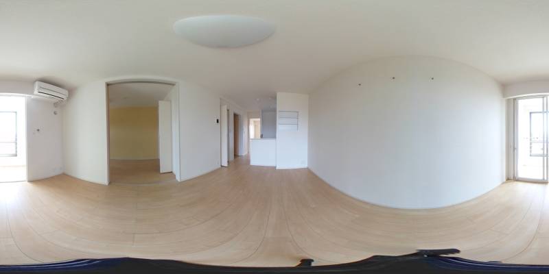 パノラマ画像リビング