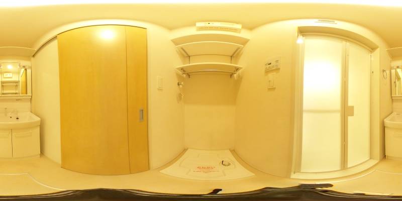 パノラマ画像洗面所