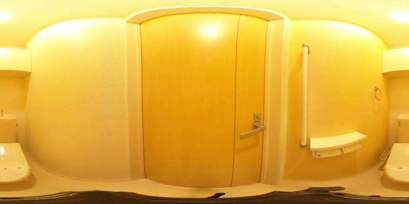 パノラマ画像トイレ