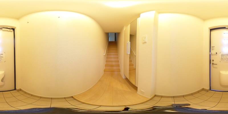 パノラマ画像玄関