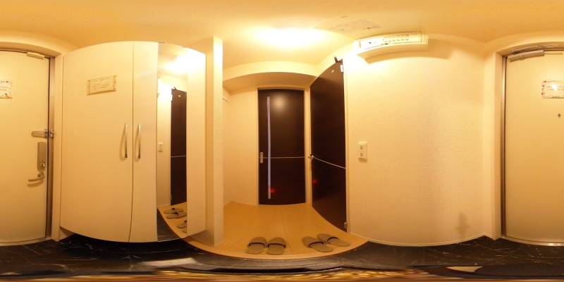 パノラマ画像玄関