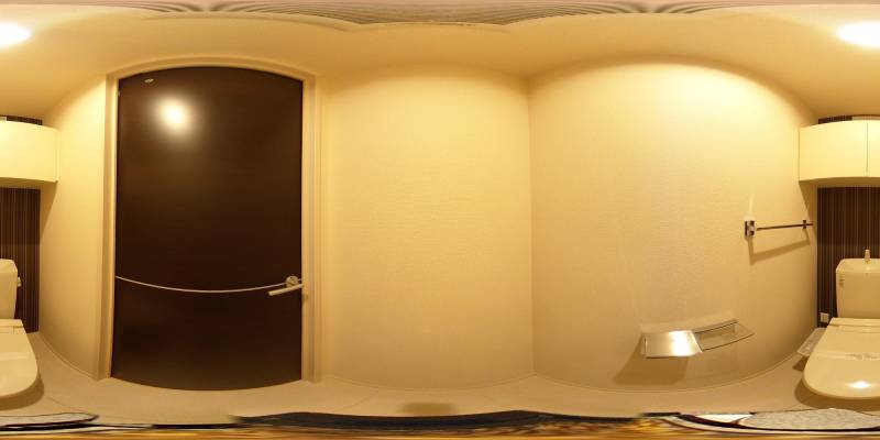 パノラマ画像トイレ