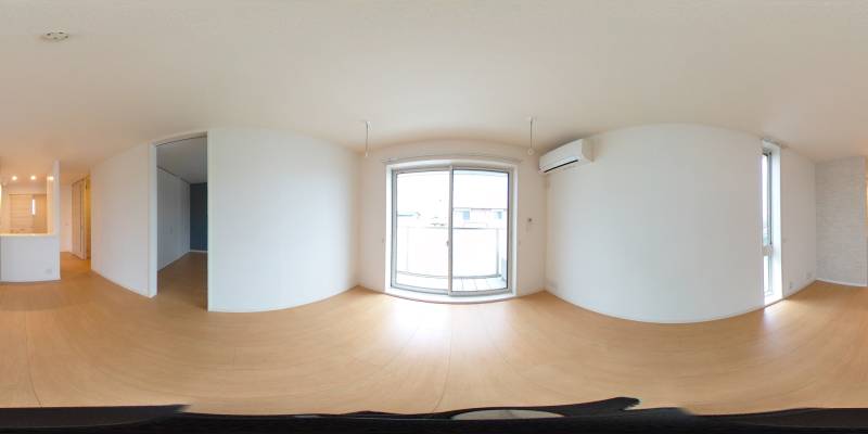 パノラマ画像リビング