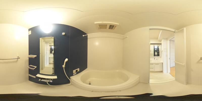 パノラマ画像バスルーム