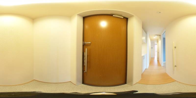 パノラマ画像玄関