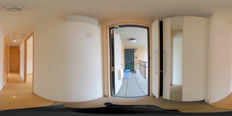 パノラマ画像玄関