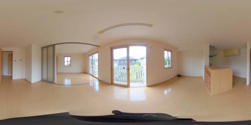 パノラマ画像リビング