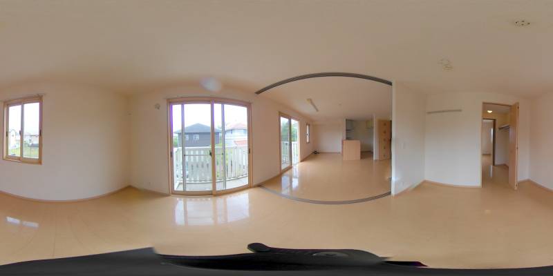 パノラマ画像洋室