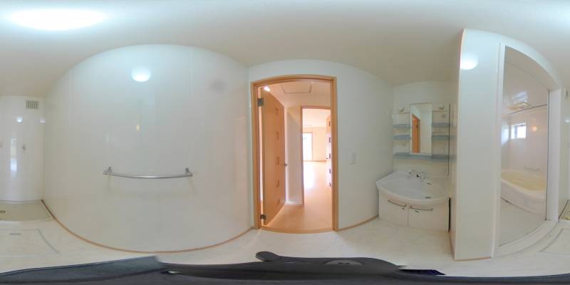 パノラマ画像洗面所