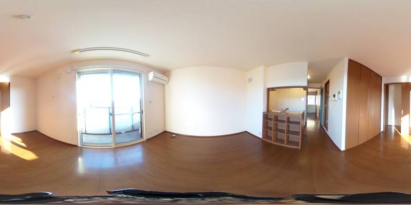 パノラマ画像リビング