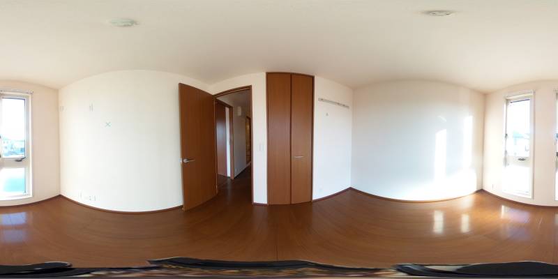 パノラマ画像洋室