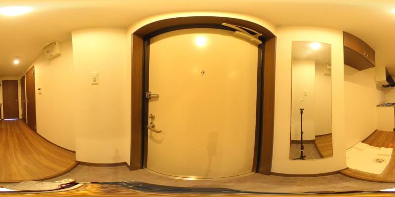 パノラマ画像玄関