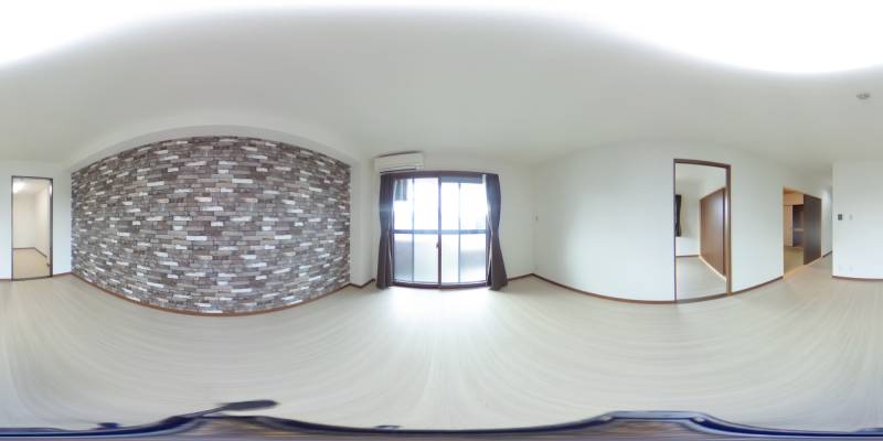 パノラマ画像リビング