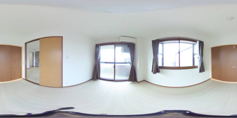 パノラマ画像洋室