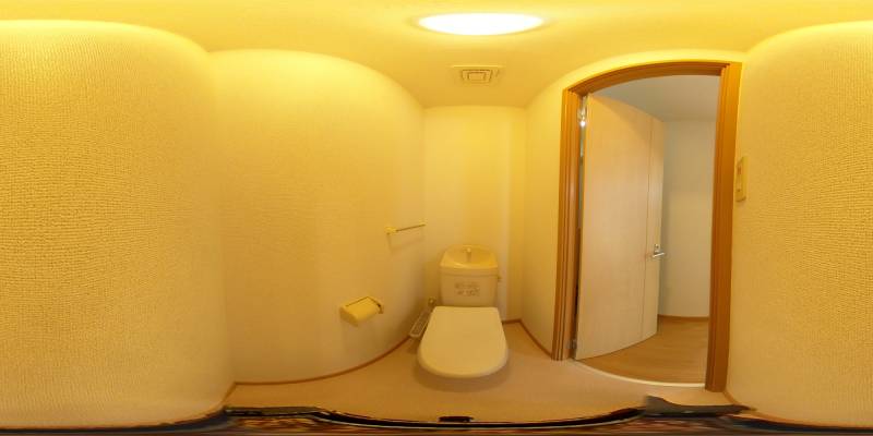 パノラマ画像トイレ