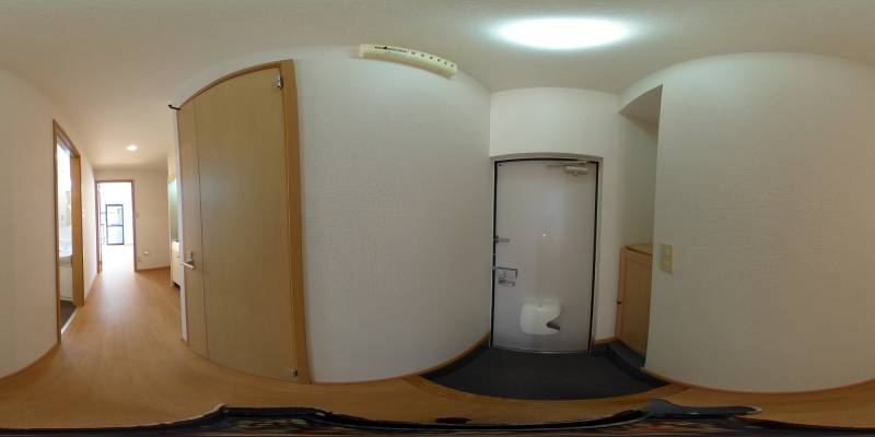 パノラマ画像玄関