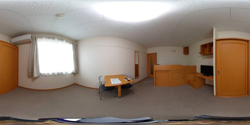 パノラマ画像洋室