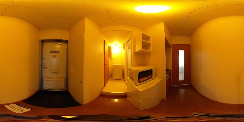 パノラマ画像玄関