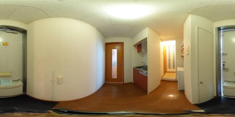 パノラマ画像玄関