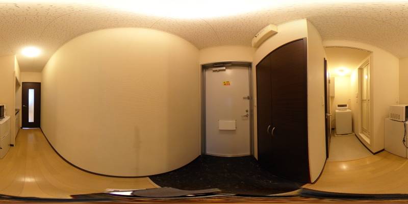 パノラマ画像玄関