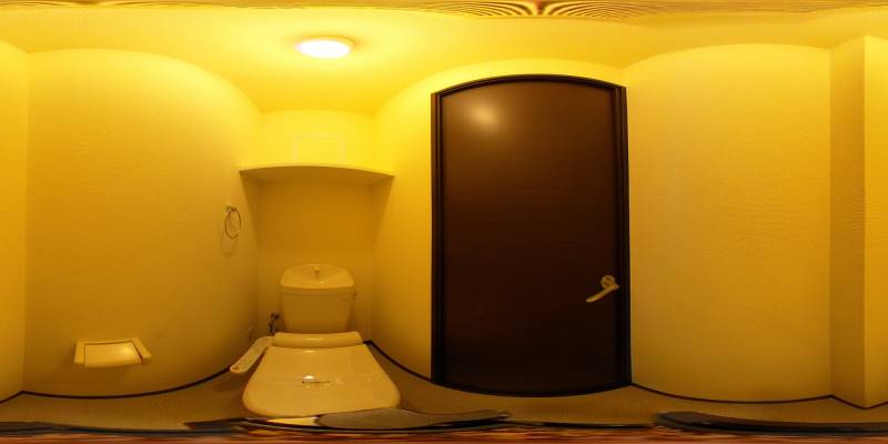 パノラマ画像トイレ