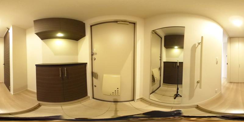 パノラマ画像玄関