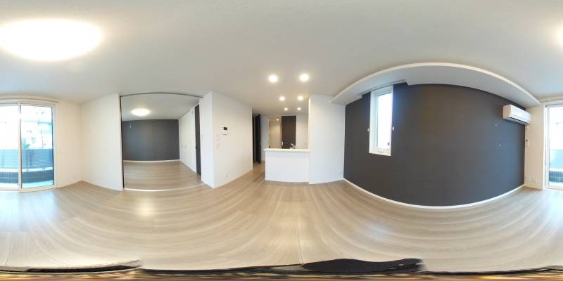 パノラマ画像リビング