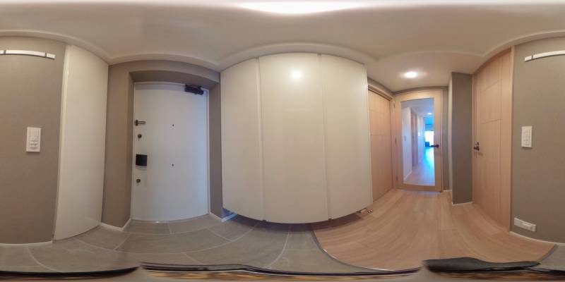 パノラマ画像玄関