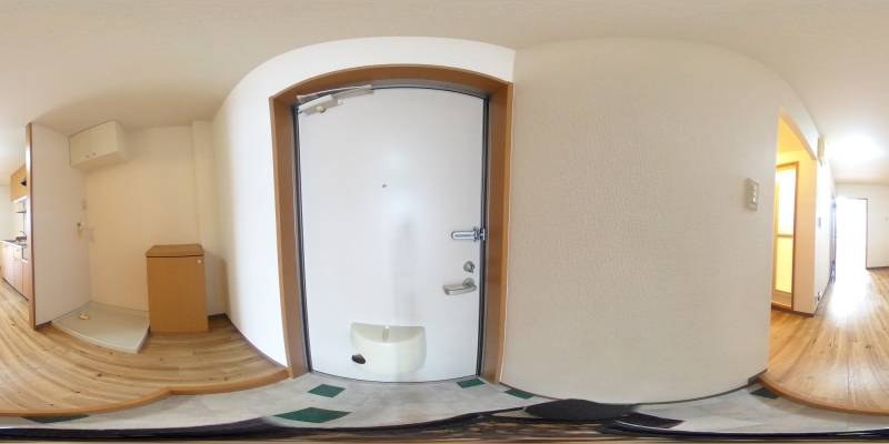 パノラマ画像玄関