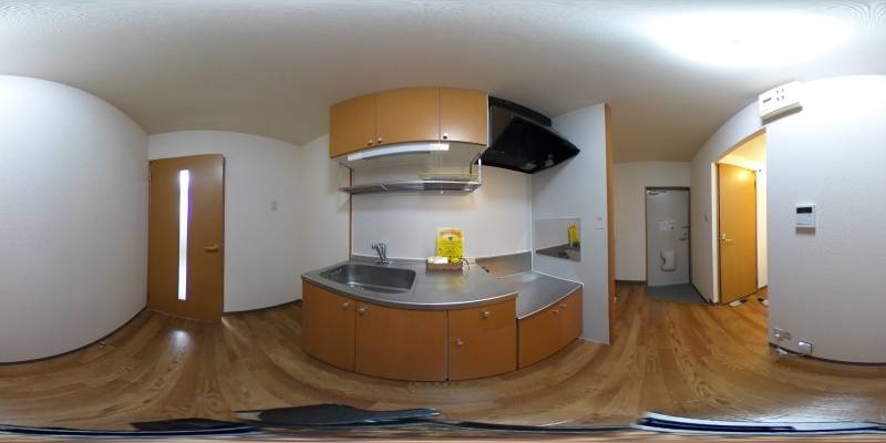 パノラマ画像キッチン