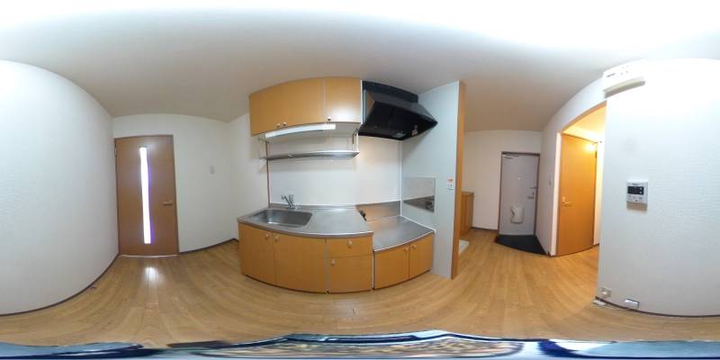 パノラマ画像キッチン