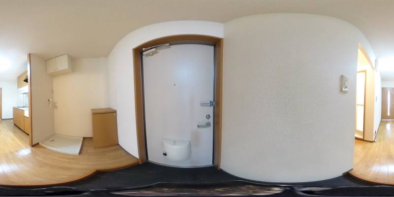 パノラマ画像玄関