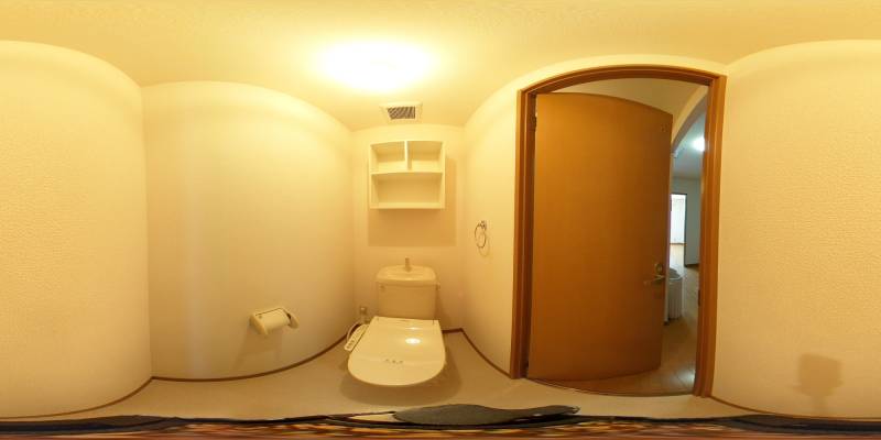 パノラマ画像トイレ