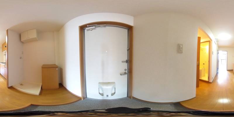 パノラマ画像玄関