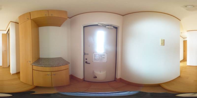 パノラマ画像玄関