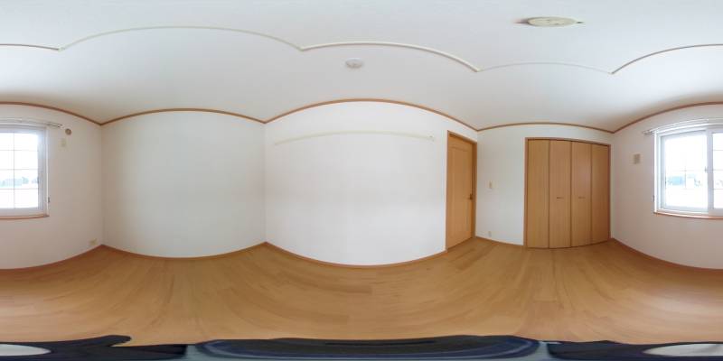 パノラマ画像洋室