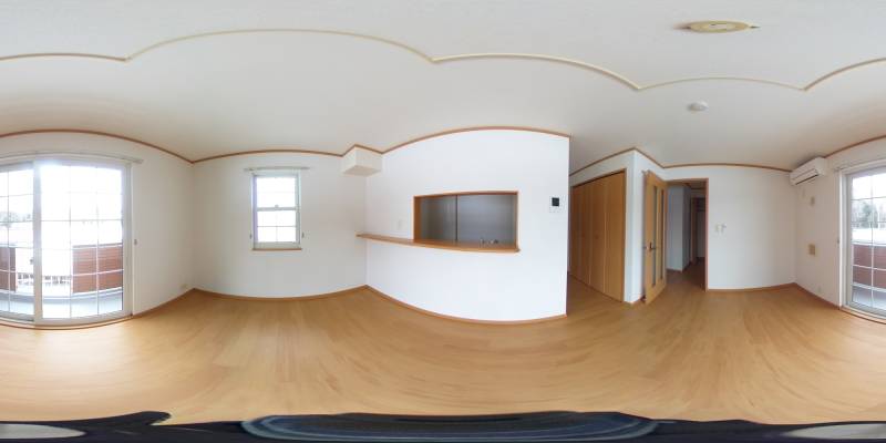 パノラマ画像リビング