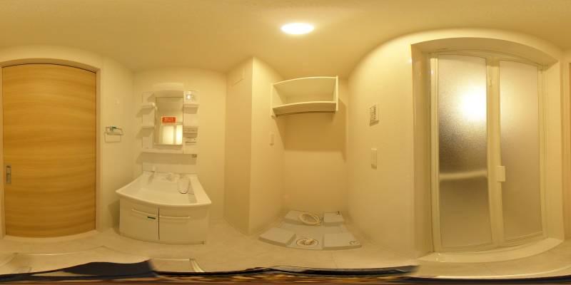 パノラマ画像洗面所