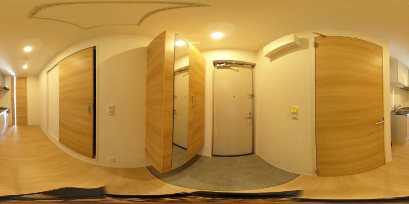 パノラマ画像玄関